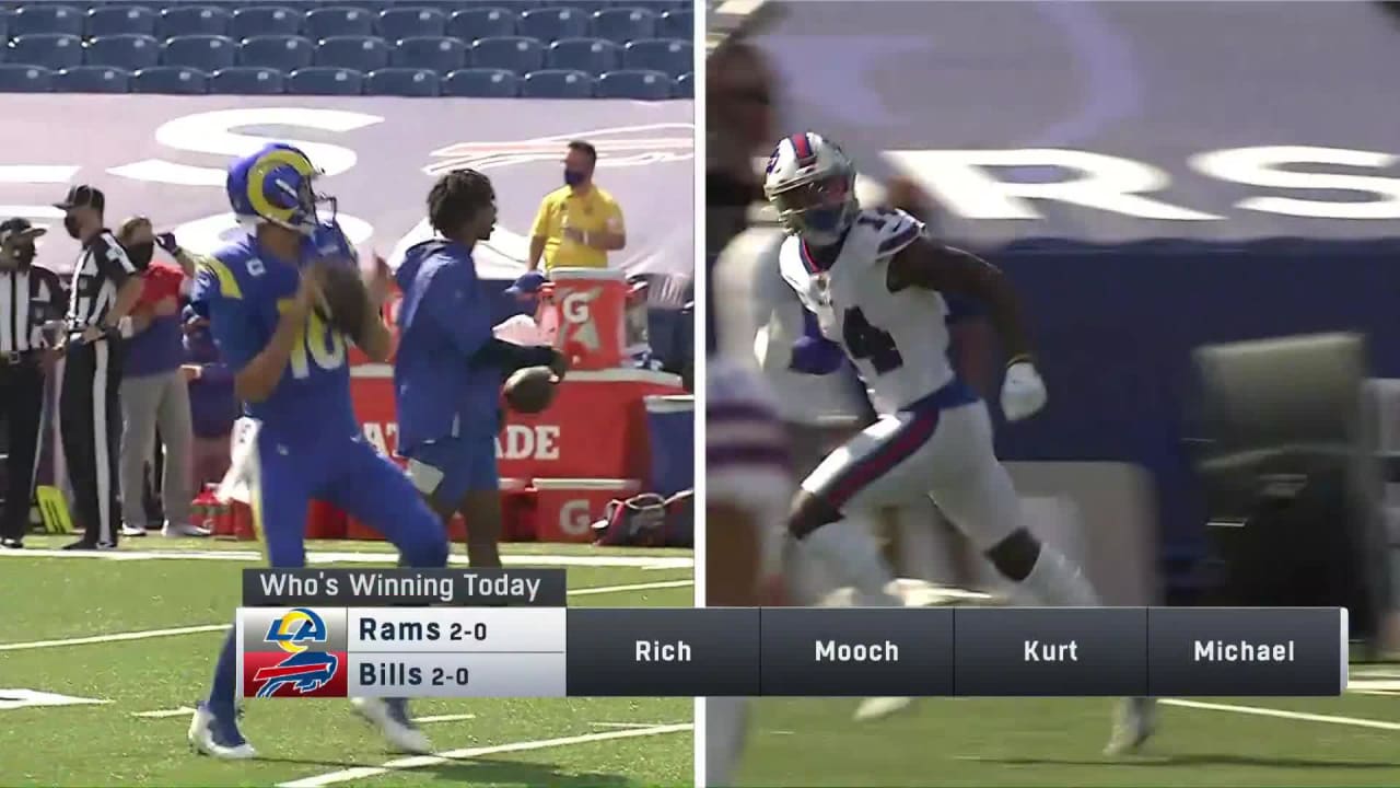 Rams don royal blue uniforms for first time on the road vs. Bills