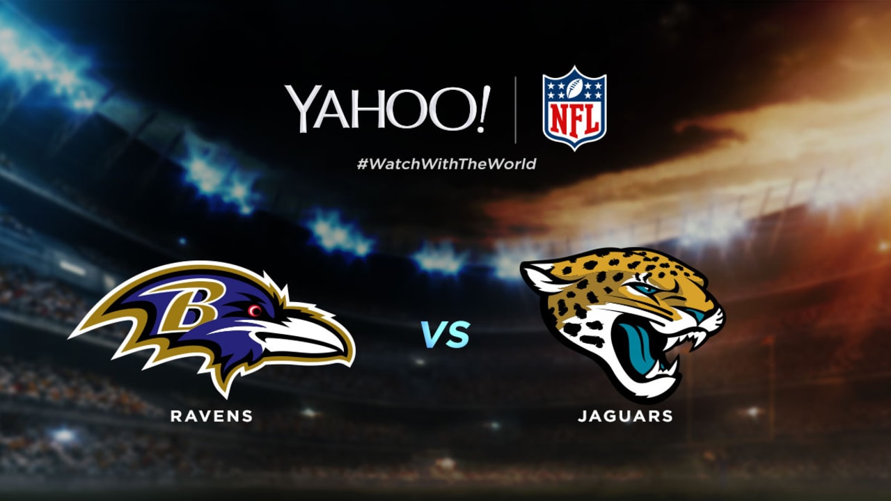 Stream the Ravens-Jaguars London Game for free on Yahoo