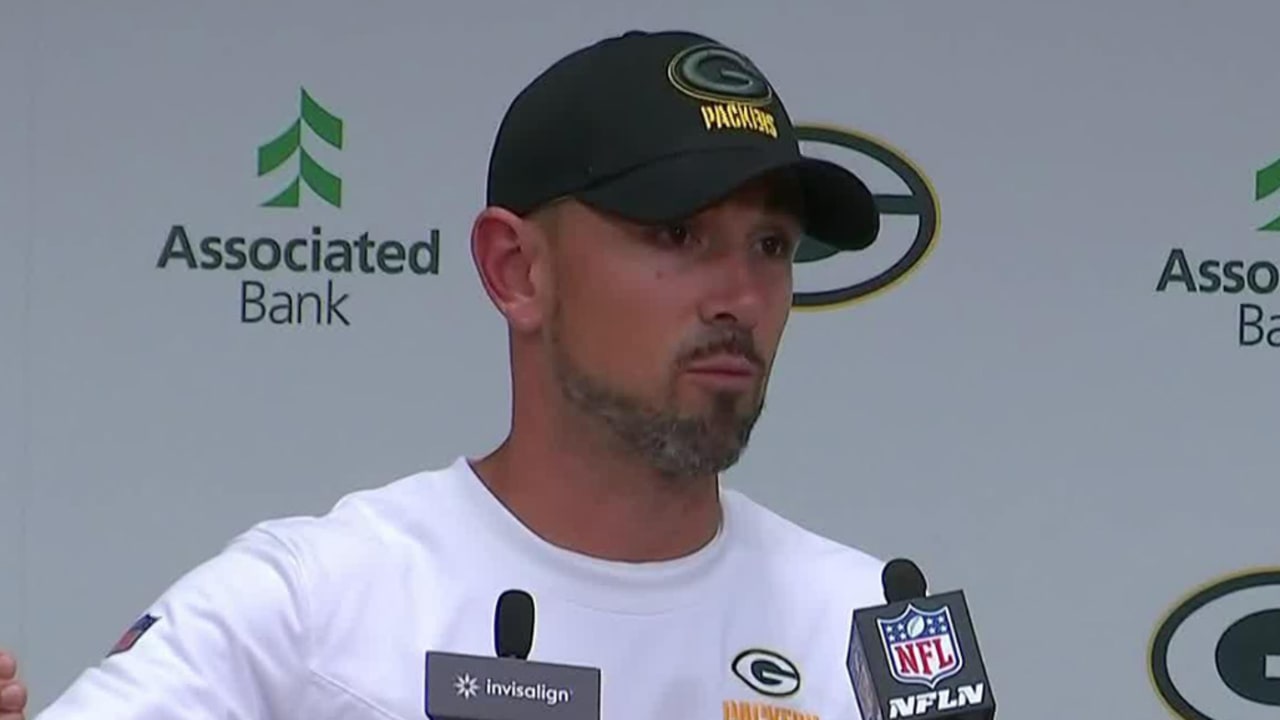 Packers HC Matt LaFleur addresses team's injuries on Monday - Acme