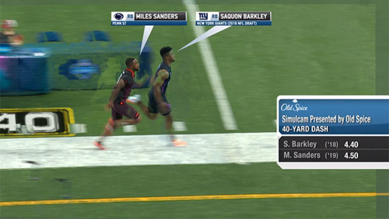 NFL: RB Saquon Barkley Runs 4.41 40-Yard Dash