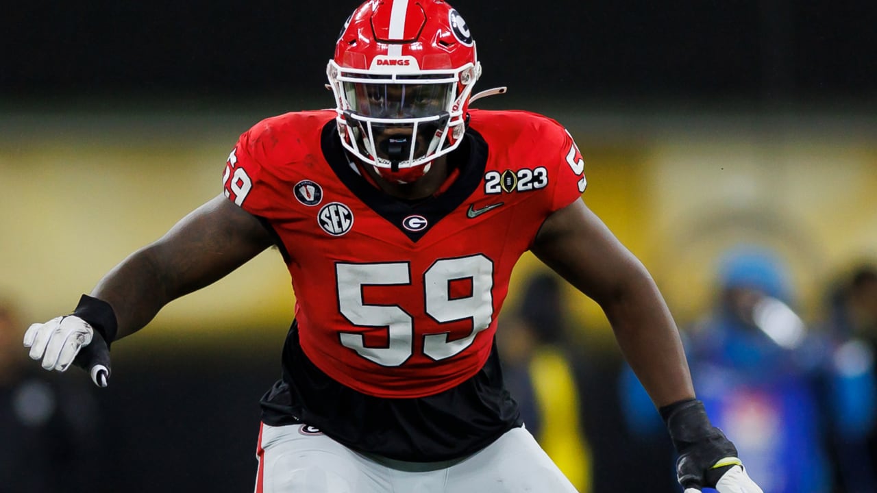 Steelers trade up to select Georgia OT Broderick Jones with No. 14 overall  pick in 2023 NFL Draft