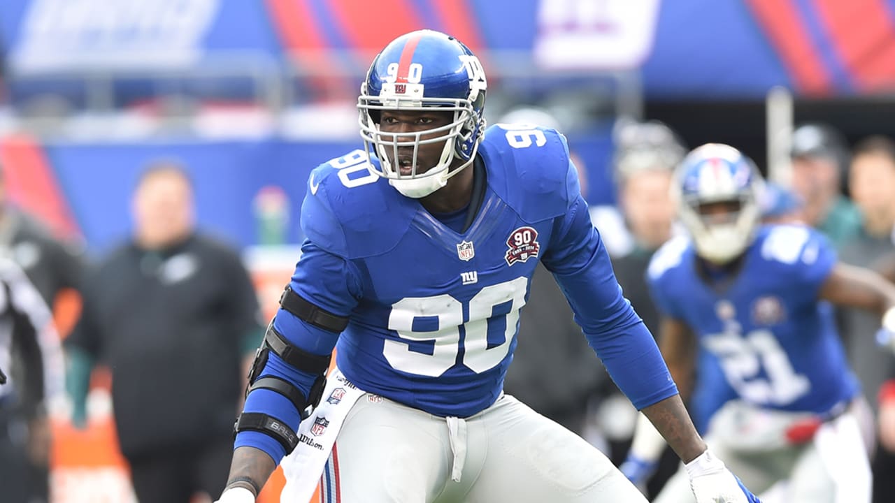 Jason Pierre-Paul agrees to re-sign with Giants