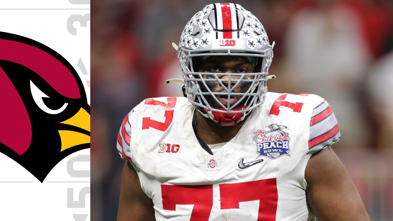 NFL Network's Daniel Jeremiah: Look for Cardinals tackle Paris Johnson Jr.  to evolve into an Andrew Thomas-like player in Arizona