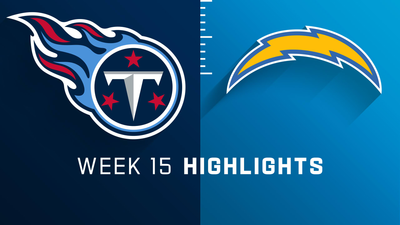 Tennessee Titans vs. Los Angeles Chargers highlights | Week 15