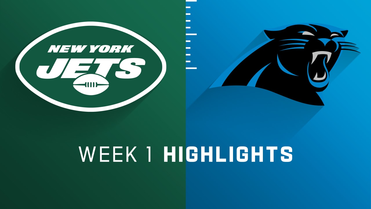 New York Jets vs. Carolina Panthers highlights Week 1