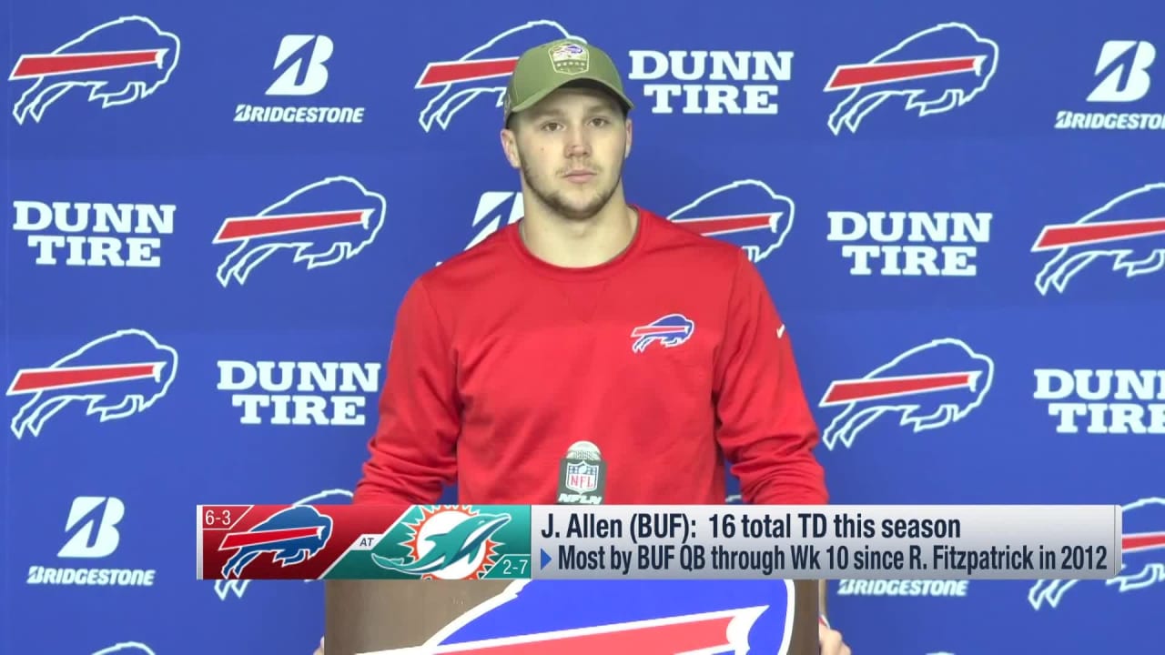 Josh Allen reveals aspect that he's 'very much trying to improve on'