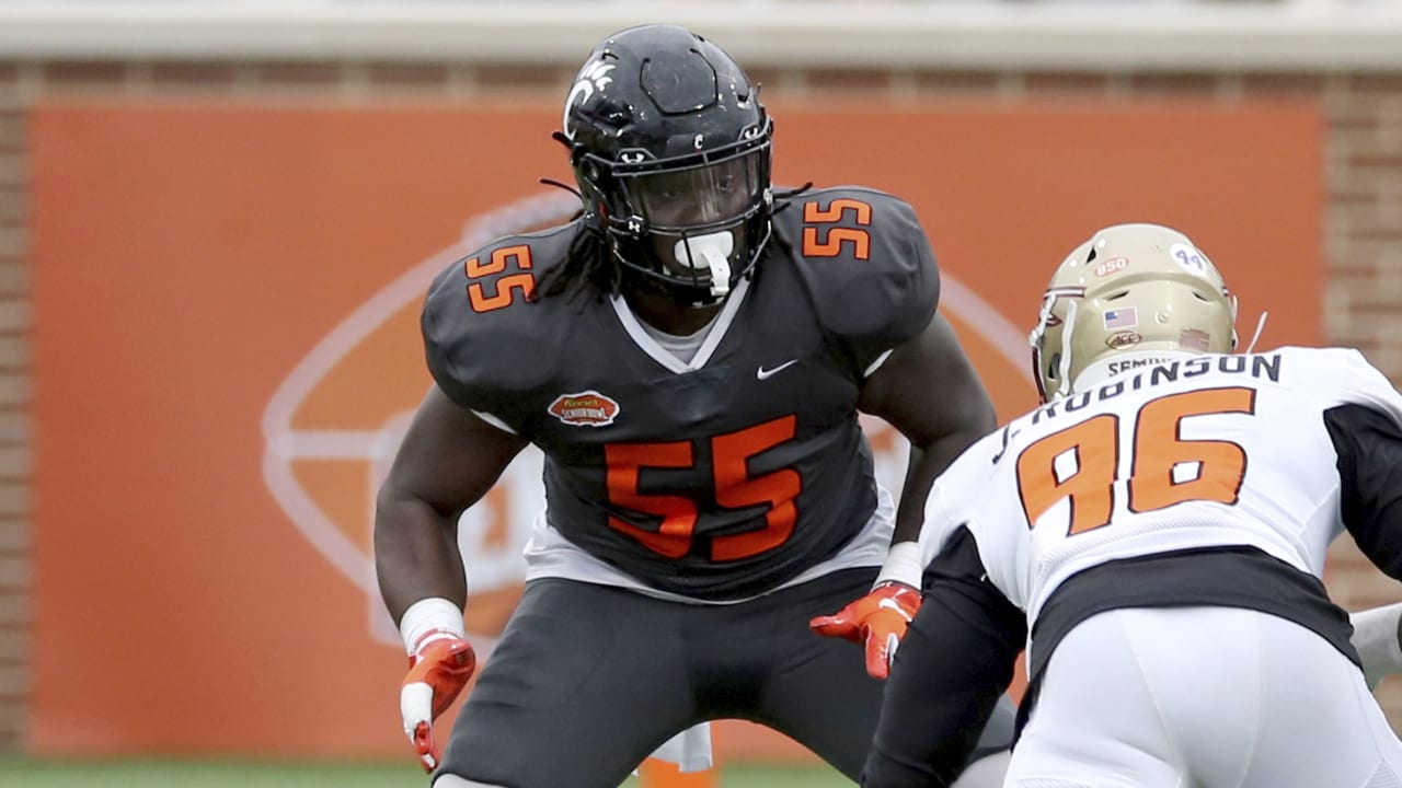 Cleveland Browns select Cincinnati Bearcats tackle James Hudson