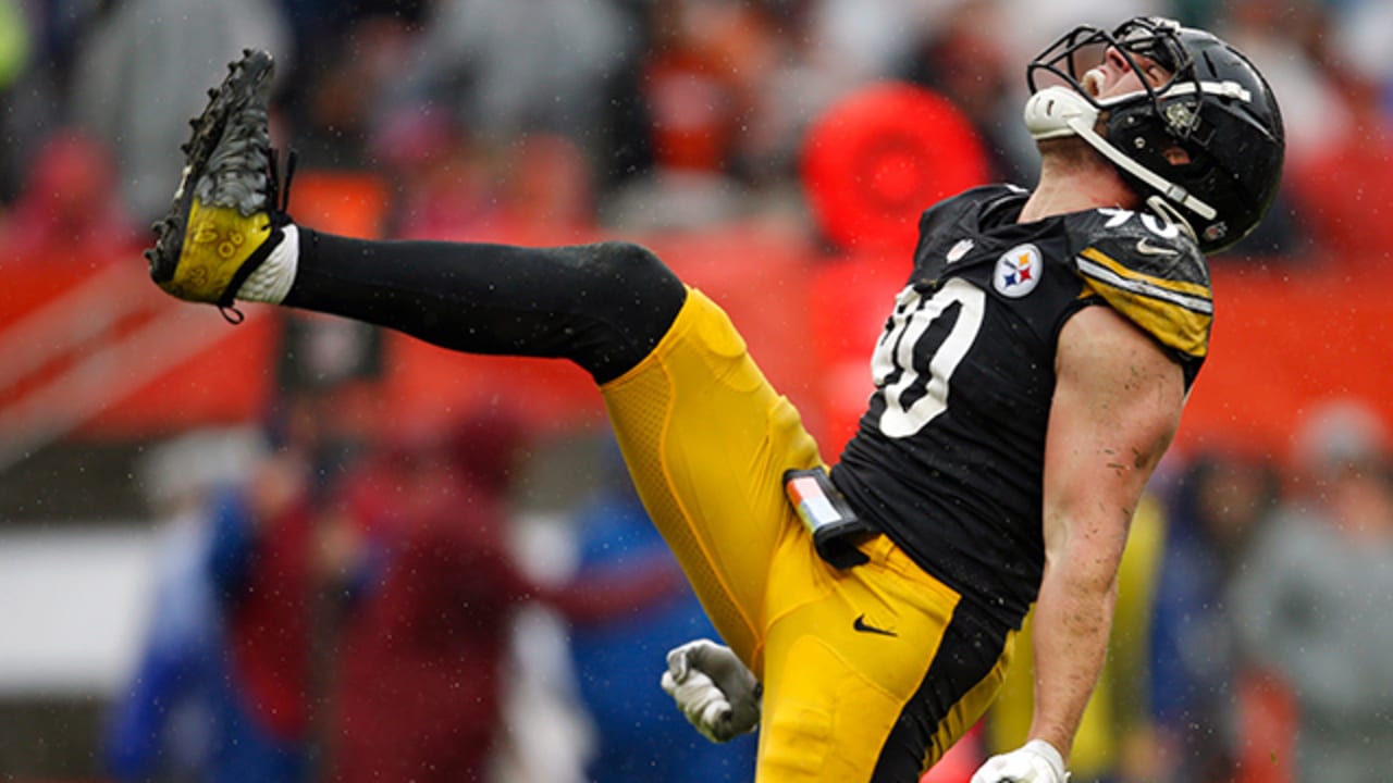 T.J. Watt blind-sides Tyrod Taylor for sack