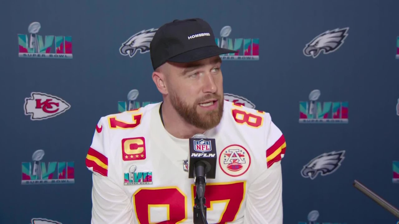 Player Travis Kelce attends the NFL Honors at University of Minnesota