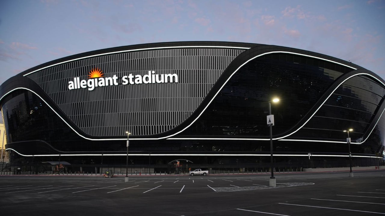 Raiders' official welcoming of fans to Allegiant Stadium was