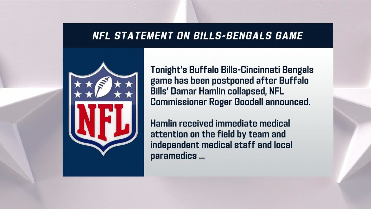 MNF: Bills - Bengals postponed LIVE: Team takes off to Buffalo without  Damar Hamlin