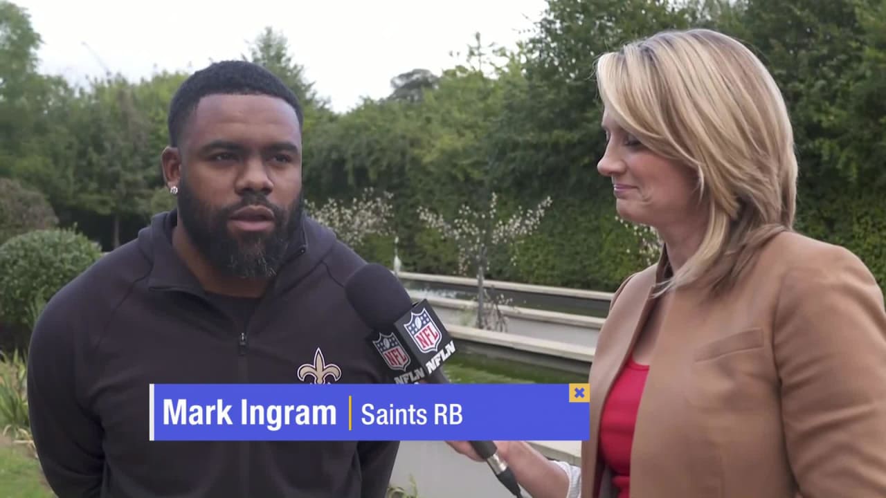 Mark Ingram previews Saints' London game vs. Vikings