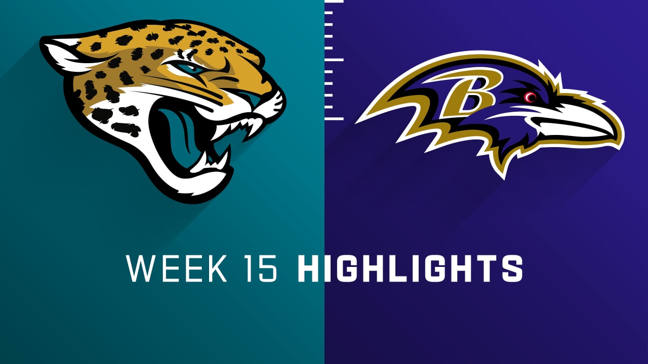 Jacksonville Jaguars vs. Baltimore Ravens highlights Week 15