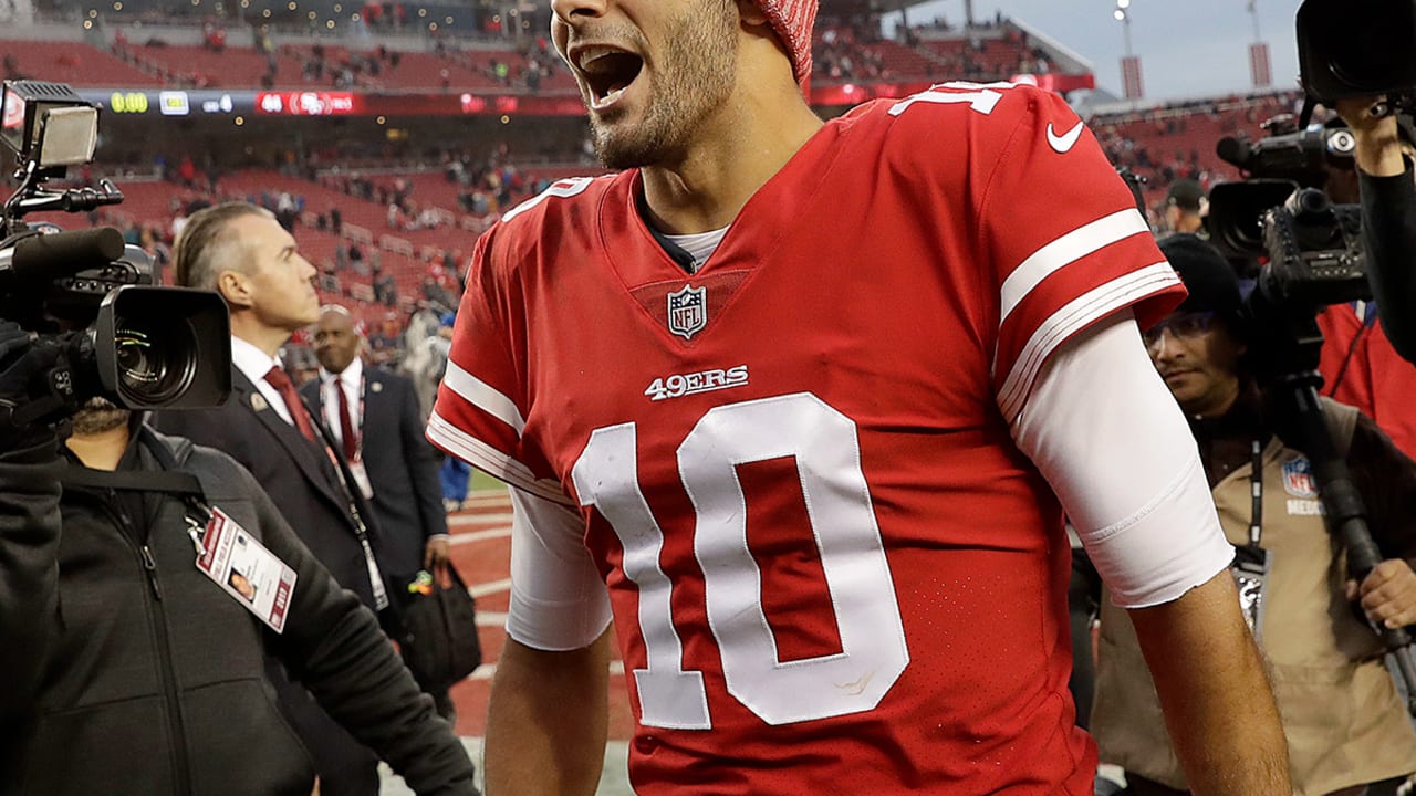 Jimmy Garoppolo is making “football fun again” for 49ers veteran tackle Joe  Staley - Pats Pulpit