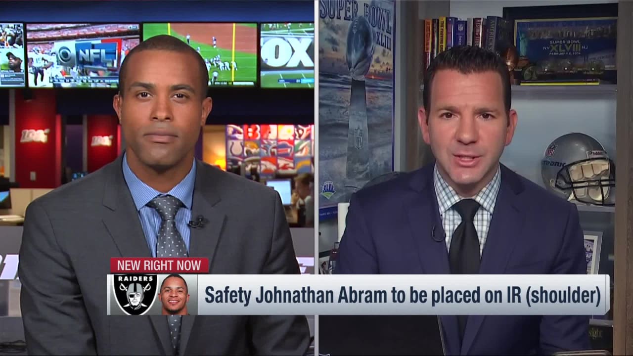 Raiders safety Johnathan Abram's scary collision with MNF television cart  much worse than thought