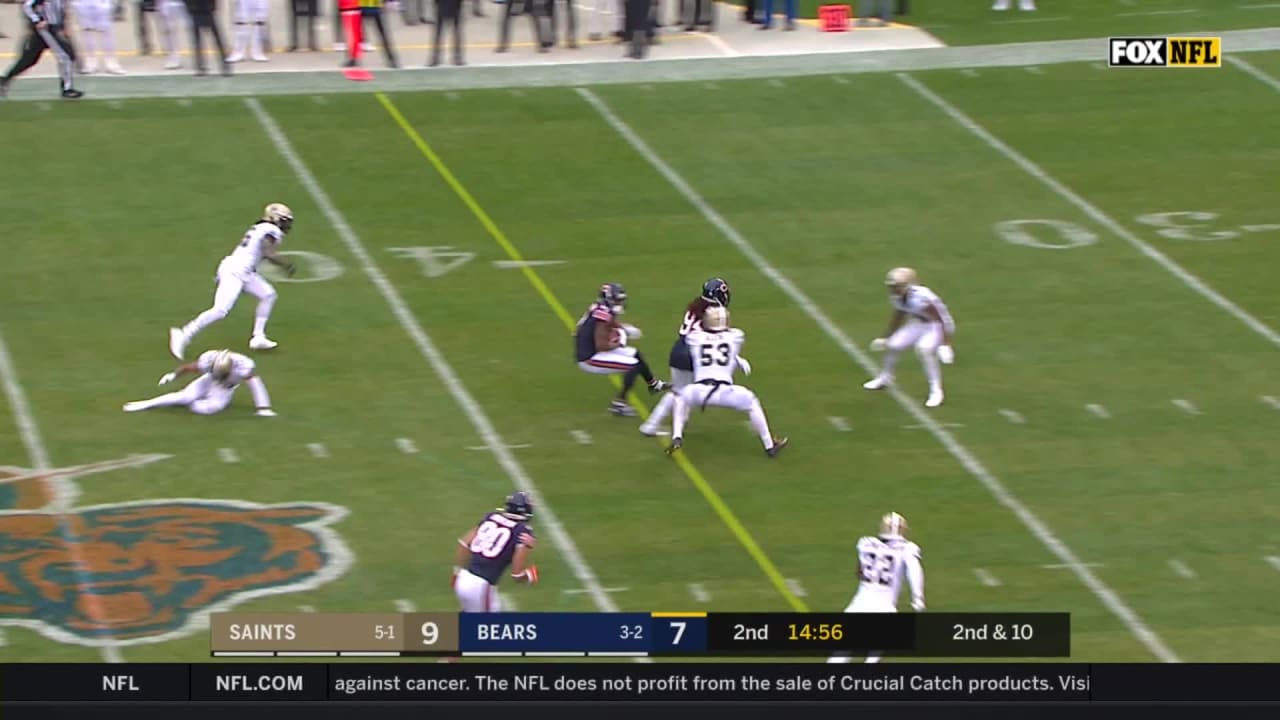 Allen Robinson unleashes fancy footwork on slant route for 12-yard ...