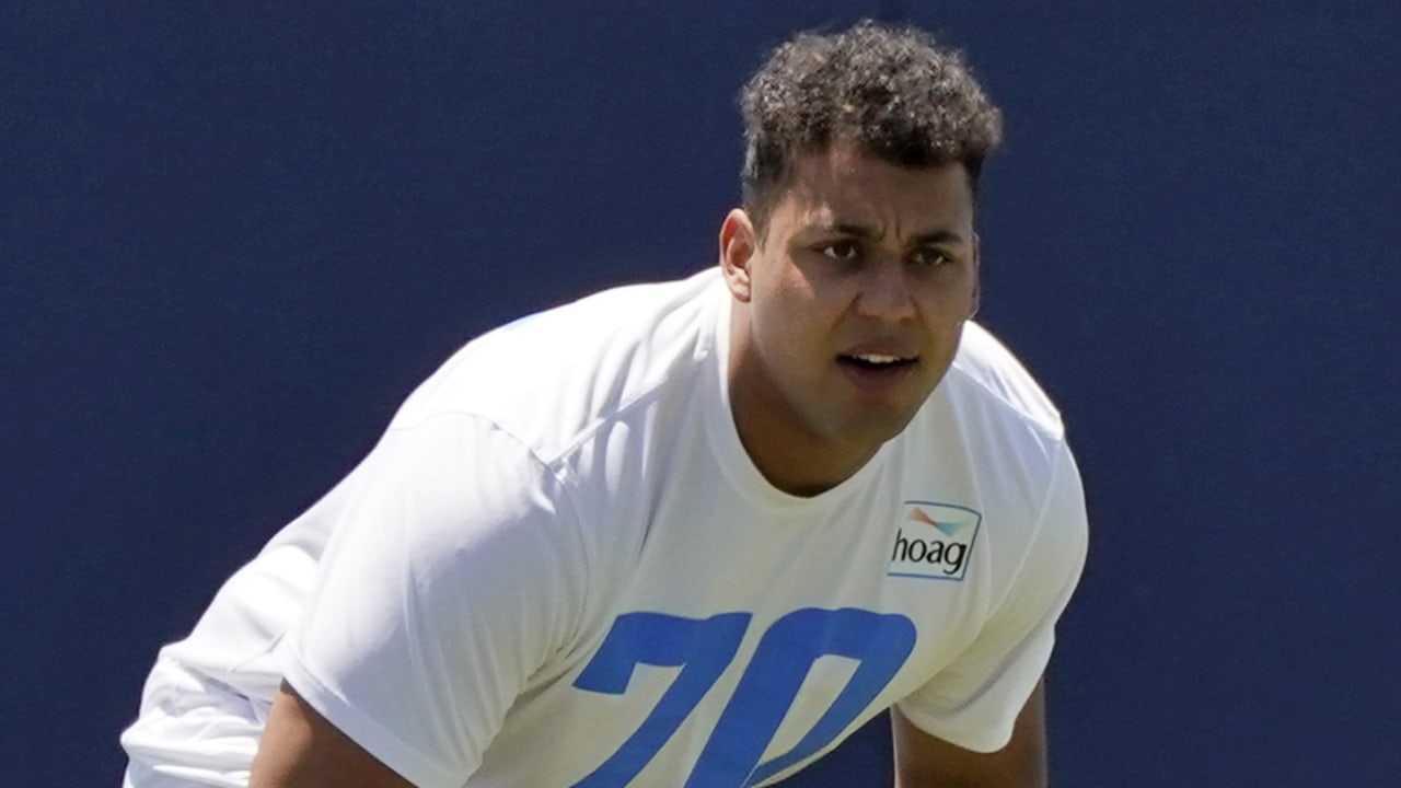 Chargers draft OT Rashawn Slater with first-round pick – Orange County  Register