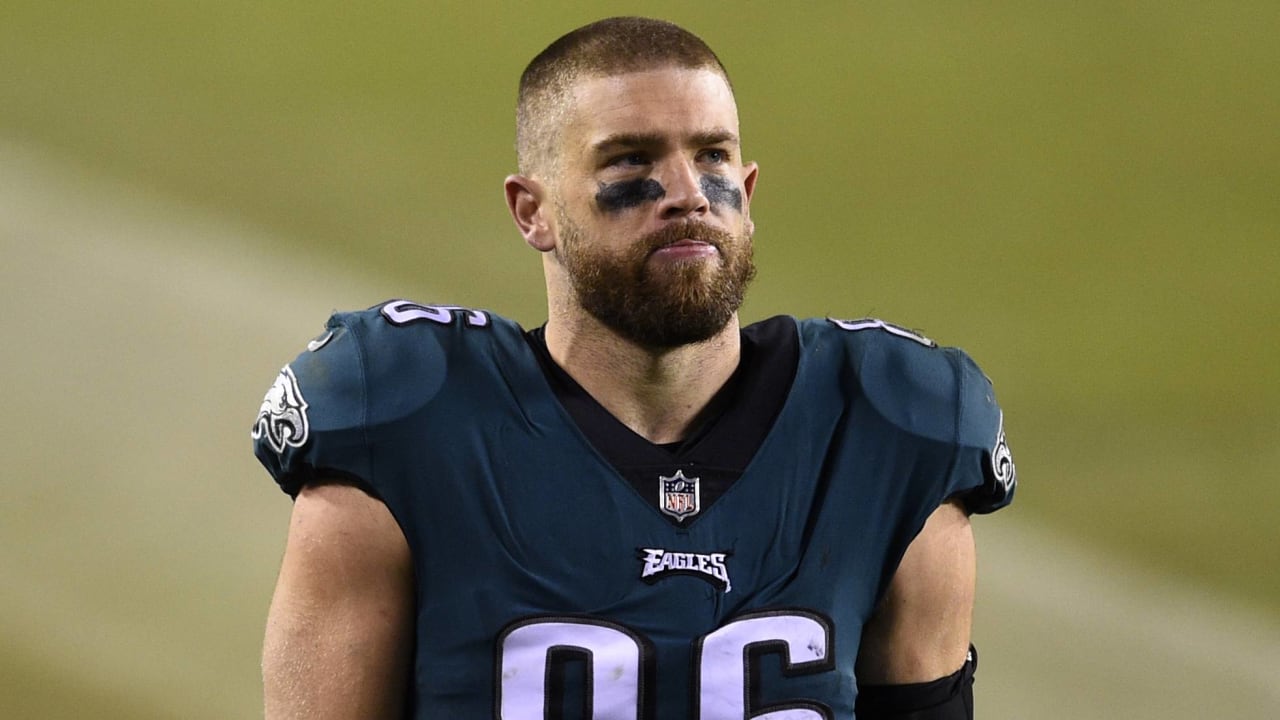 Zach Ertz gets emotional discussing possible final Eagles game