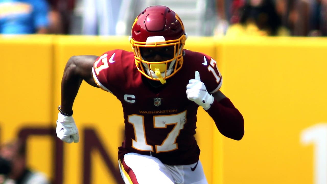 A general view of NFC wide receiver Terry McLaurin of the Washington  News Photo - Getty Images