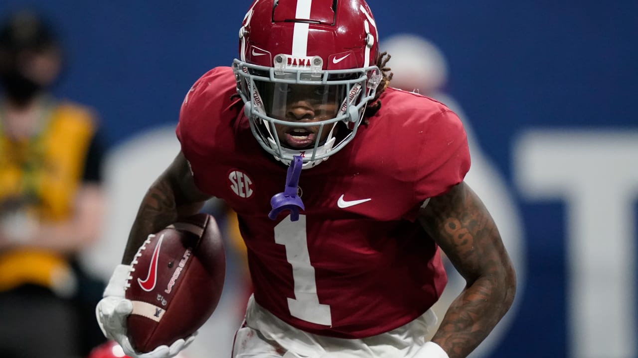 GM Brad Holmes explains why Lions traded up 20 spots to pick Alabama WR  Jameson Williams in 2022 NFL Draft 