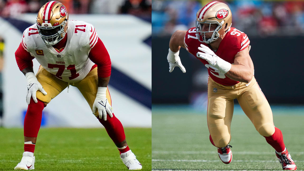 49ers Trent Williams, Nick Bosa on CBS' top-100 NFL players list