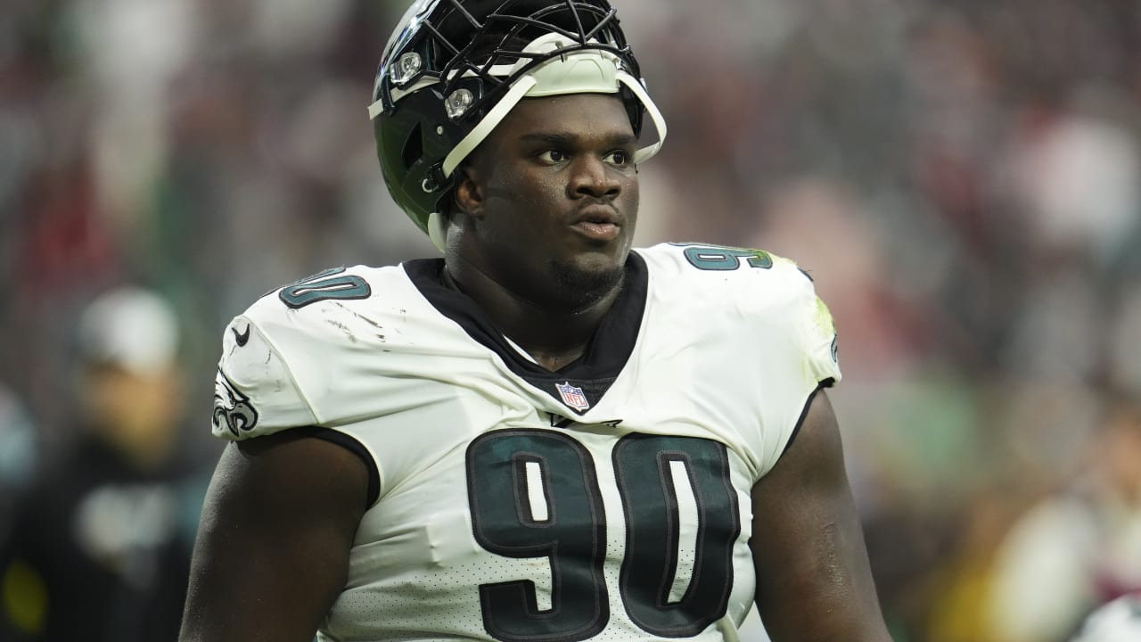 Eagles place rookie first-round DL Jordan Davis (ankle) on injured