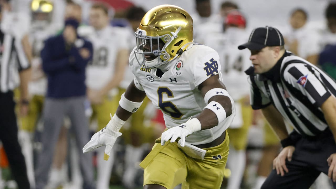 Browns sign rookie LB Owusu-Koramoah, starred at Notre Dame