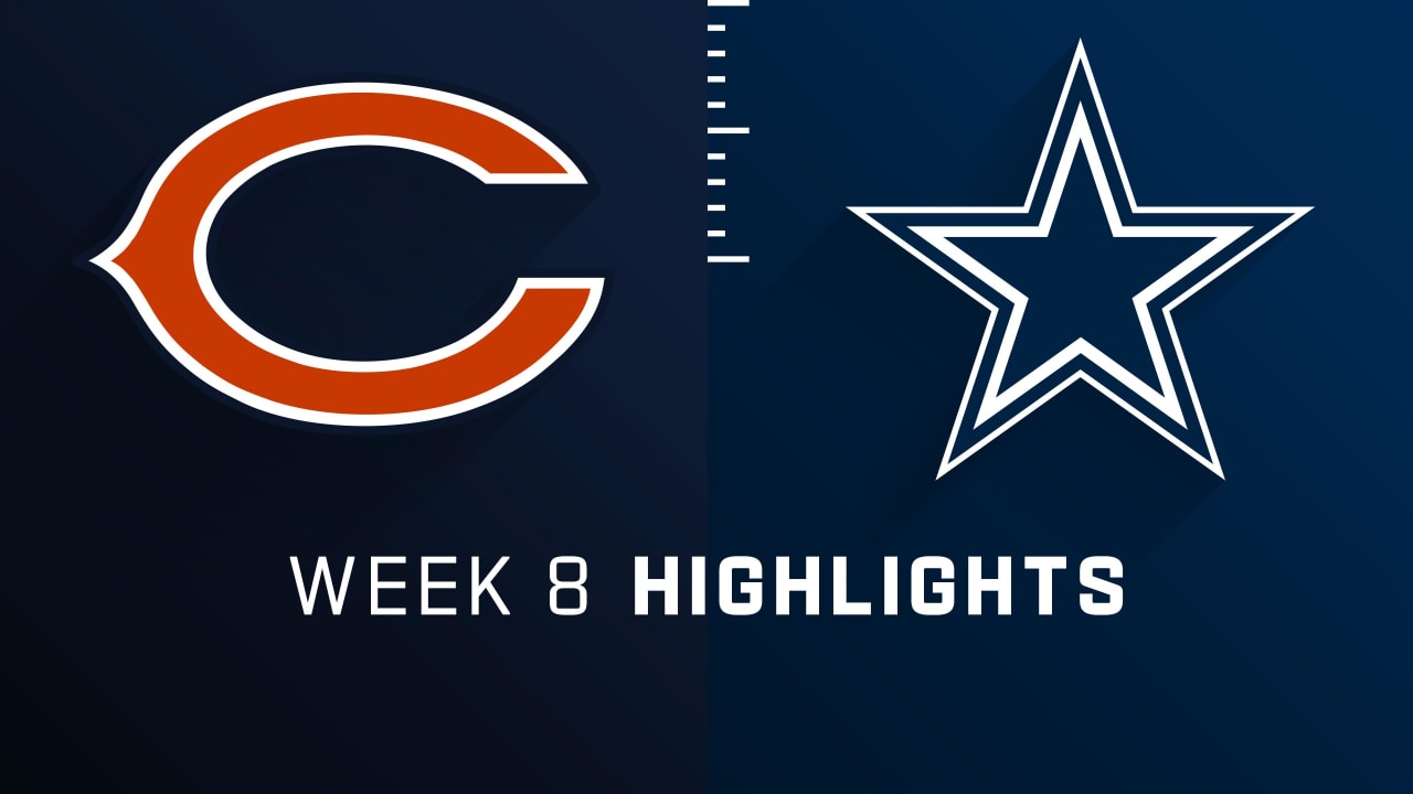 Dallas Cowboys Highlights vs. Chicago Bears