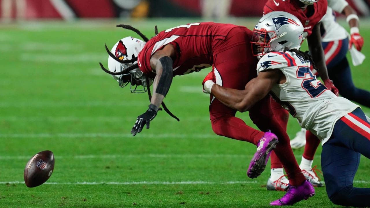 Cardinals WR DeAndre Hopkins: 'I take full responsibility' for  game-changing fumble vs. Patriots