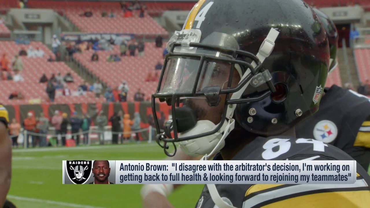 and tonio browns football helmet grievance Arbitrator denies Antonio Brown helmet grievance