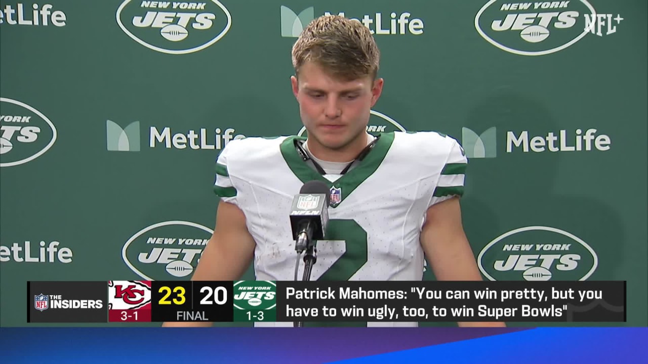 New York Jets quarterback Zach Wilson on 'SNF' vs. Kansas City Chiefs: 'I  lost us that game' because of my dropped snap