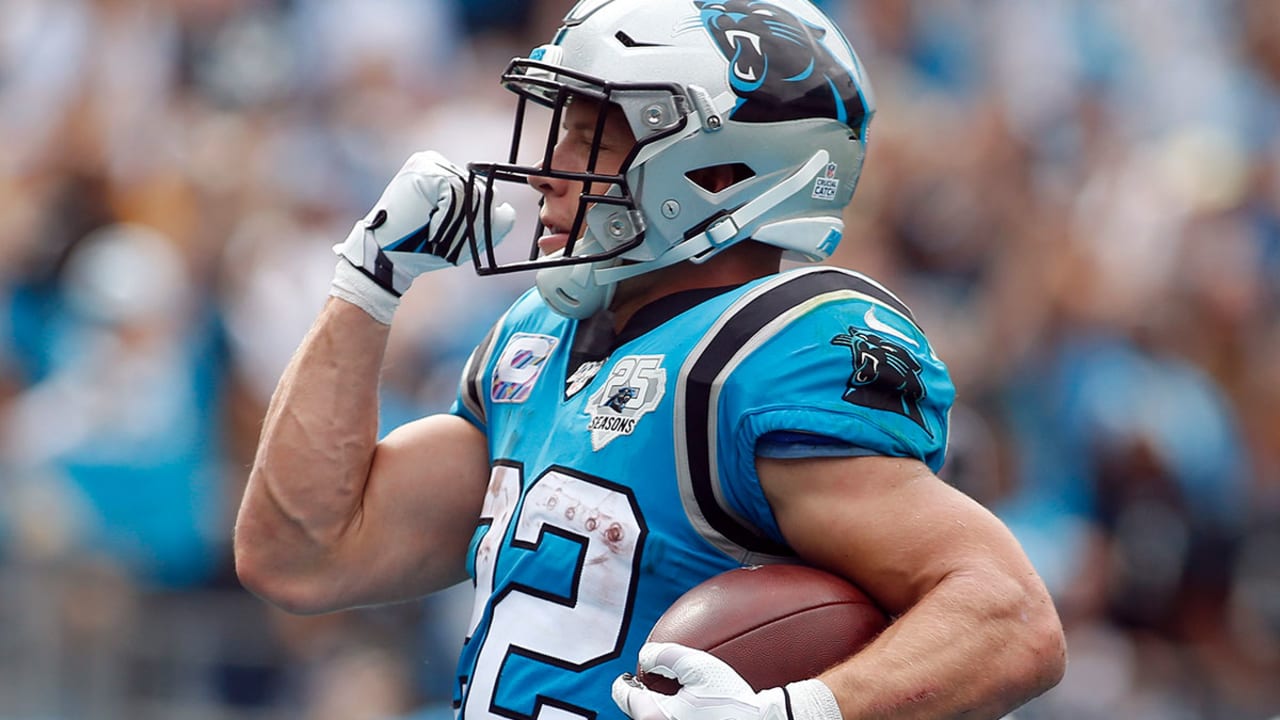 Christian McCaffrey Carolina Panthers v Indianapolis Colts 2019