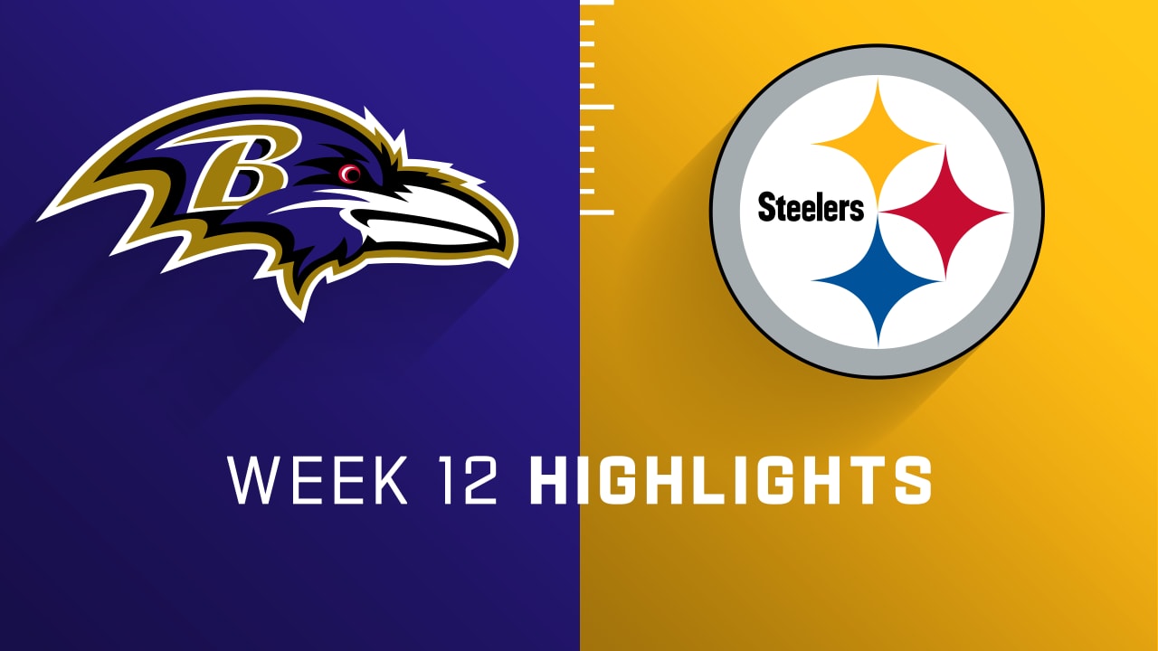 Baltimore Ravens vs. Pittsburgh Steelers highlights