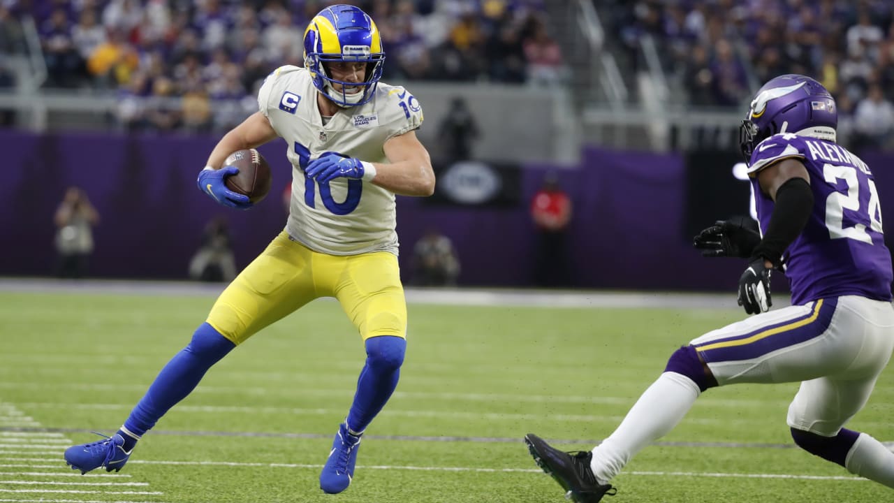 Los Angeles Rams wide receiver Cooper Kupp creates space for himself on ...