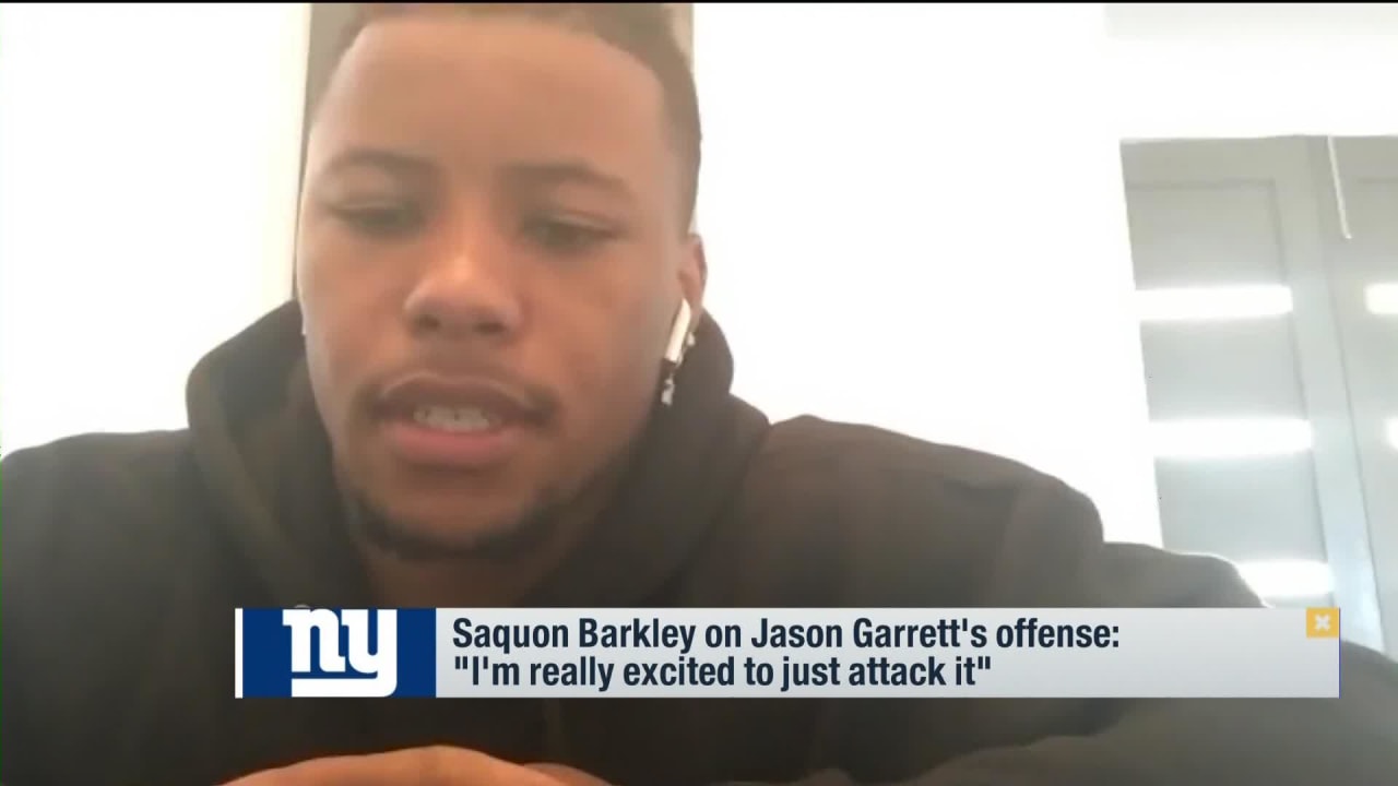 Saquon on Jason Garrett's offense: I'm excited for a &hellip;
