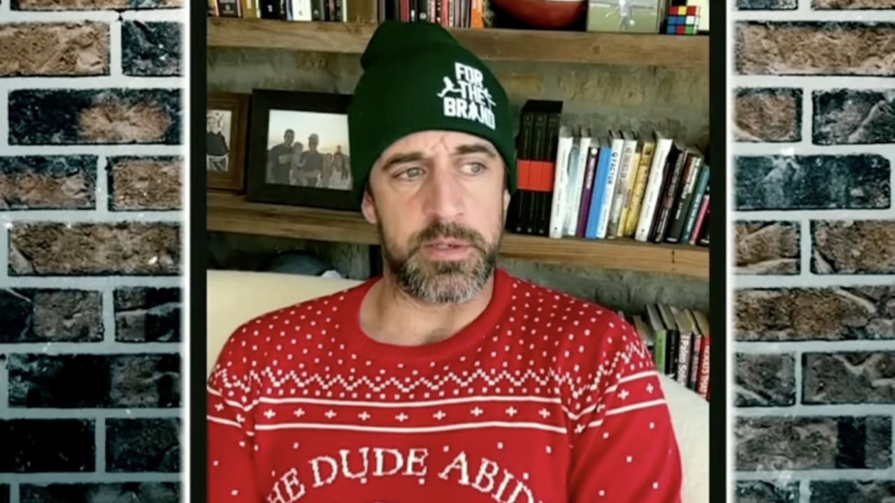 Aaron Rodgers Talks Playing a Game On Christmas: 'We're in the  Entertainment Business.. to Entertain on Christmas is a Good Deal' -  EssentiallySports