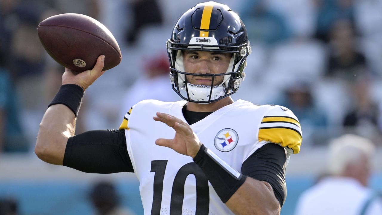 Steelers list Mitch Trubisky No. 1 on depth chart; QB also named a team