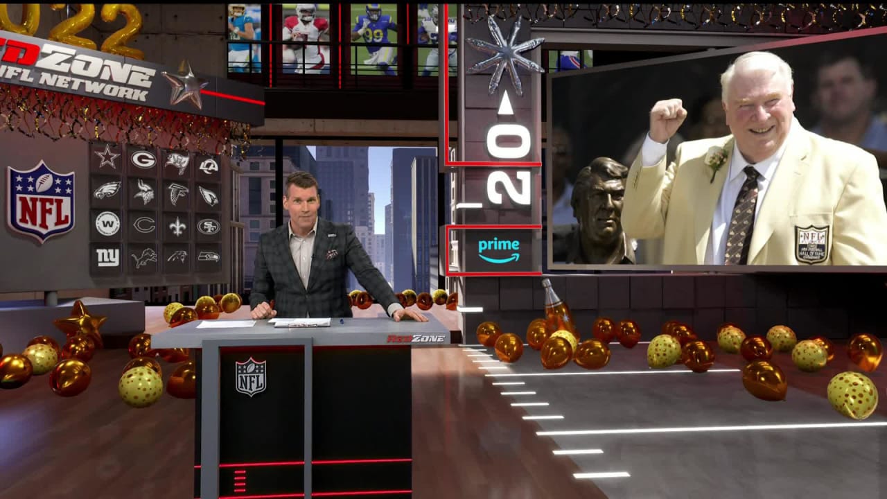 Scott Hanson honors Hall of Fame legend John Madden to kick off 'NFL RedZone 