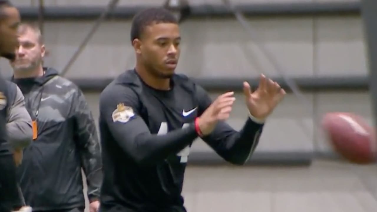 2023 HBCU Combine Quarterback throwing drills