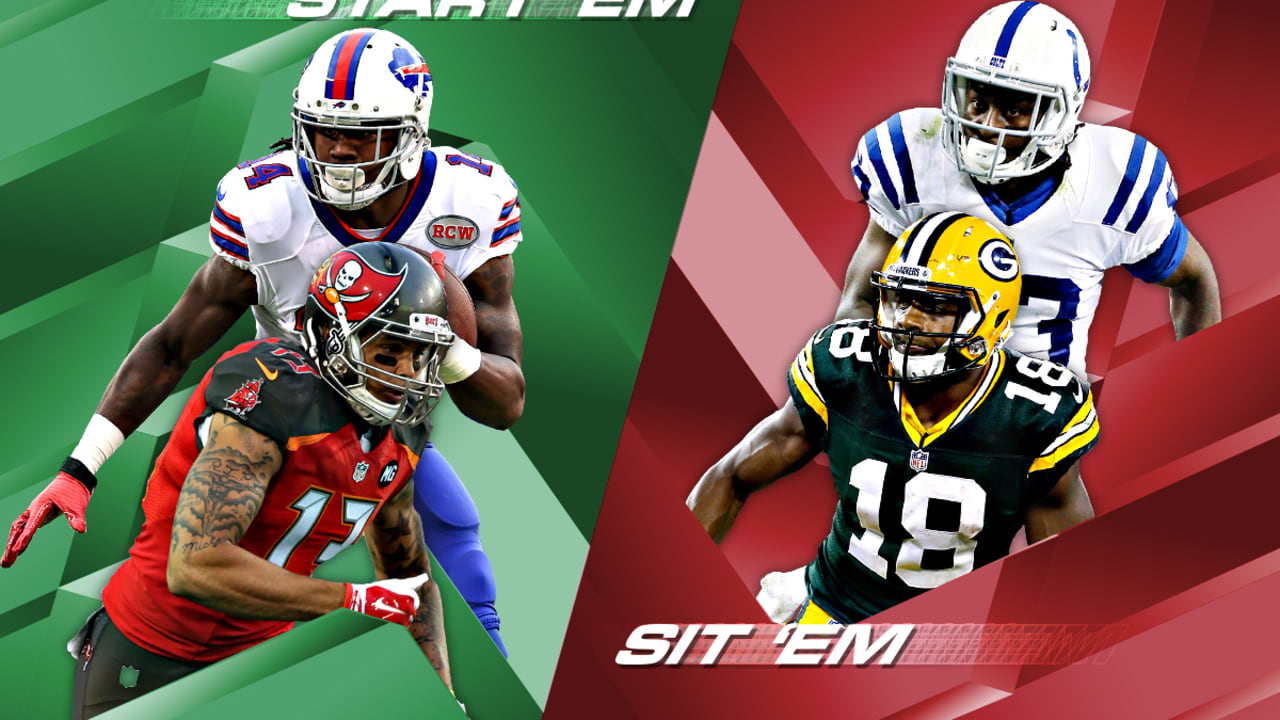 Start 'Em, Sit 'Em Week 11 Wide receivers