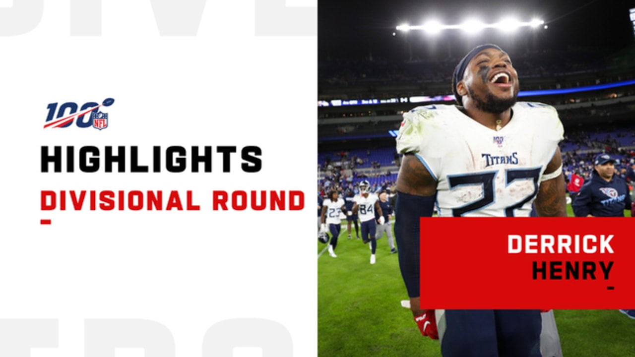 Titans vs. Patriots Wild Card Round Highlights