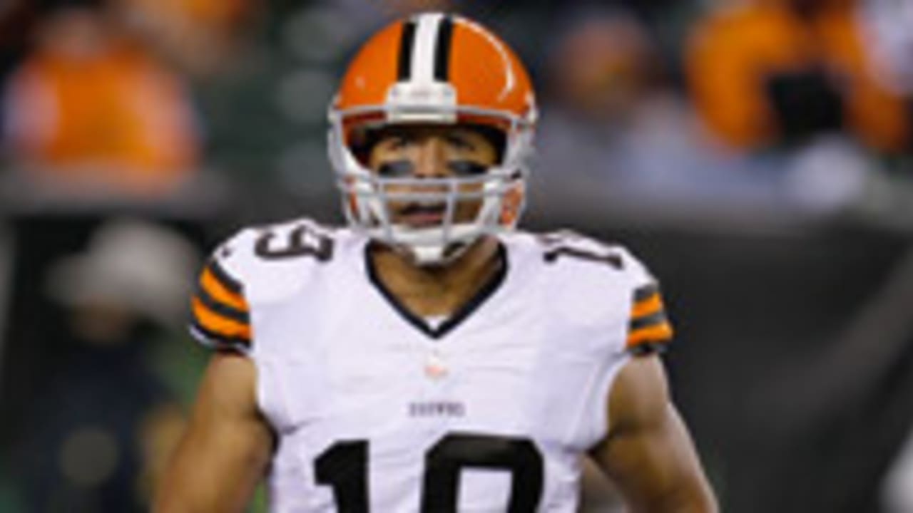 Former Dallas Cowboy Miles Austin now with the Cleveland Browns