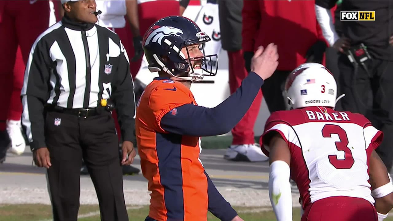 Denver Broncos Kicker Brandon McManus' 38-yard FG Is Pushed Wide Right