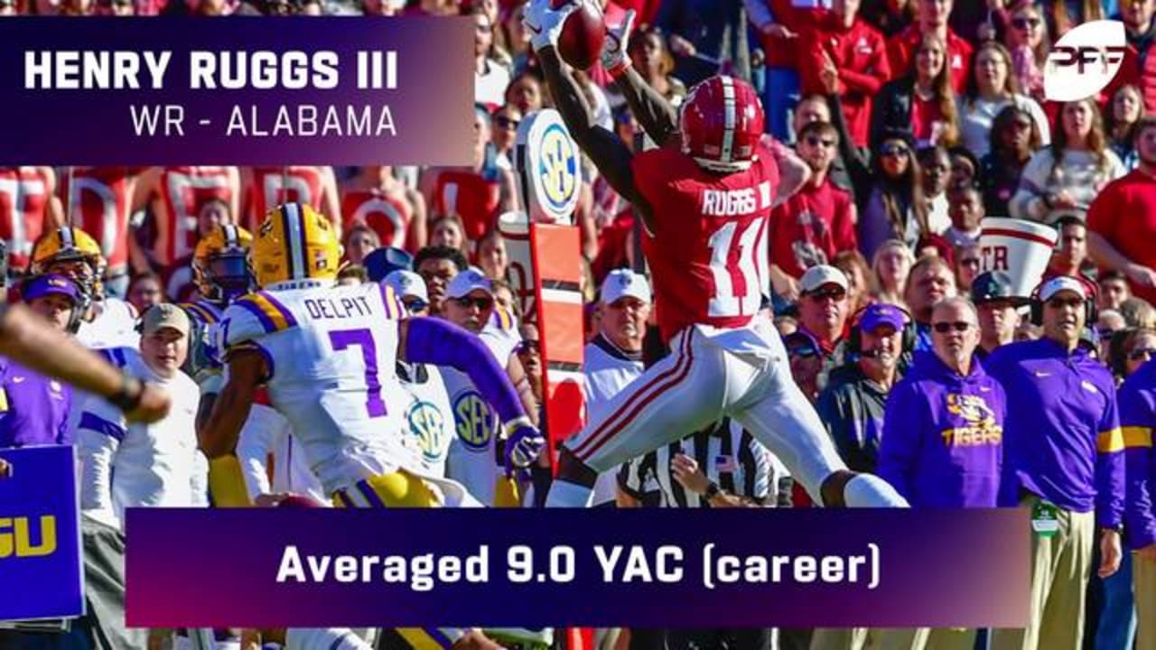 PFF's 2020 draft profile Henry Ruggs III