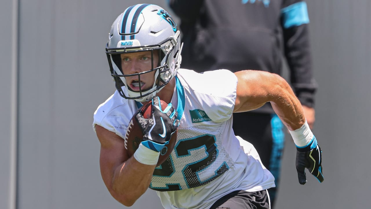 Panthers offensive coordinator Joe Brady has to lower 1 stat for Christian  McCaffrey