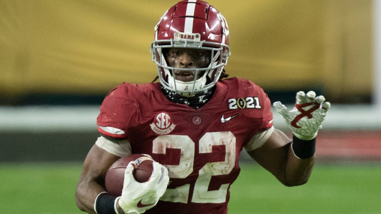 Draft Hunt: An NFL scouting report on Alabama RB Najee Harris - Silver And  Black Pride