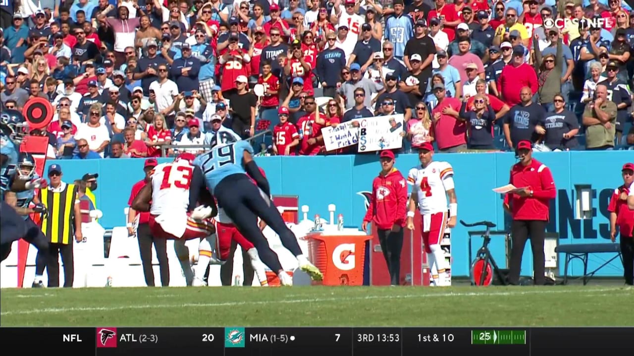 Kansas City Chiefs quarterback Patrick Mahomes floats off-script 23 ...