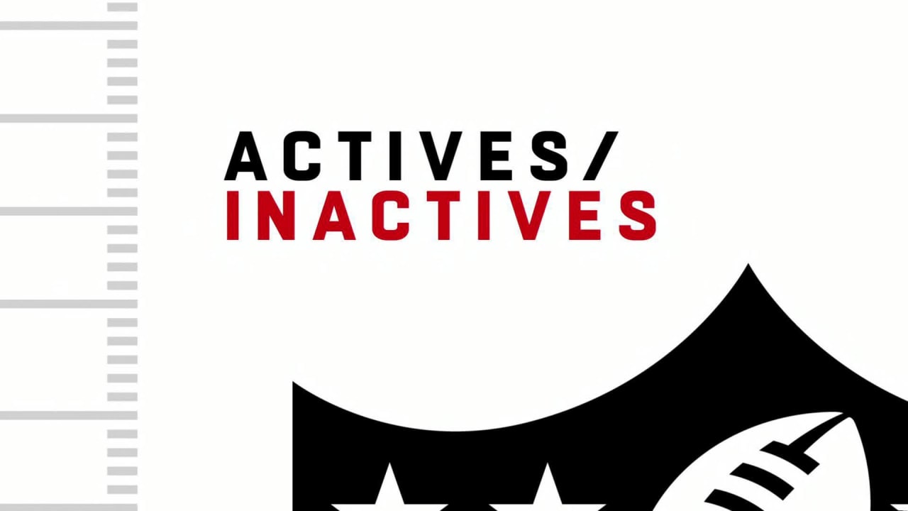 NFL Network Insider Ian Rapoport: Actives/inactives players for Week 1