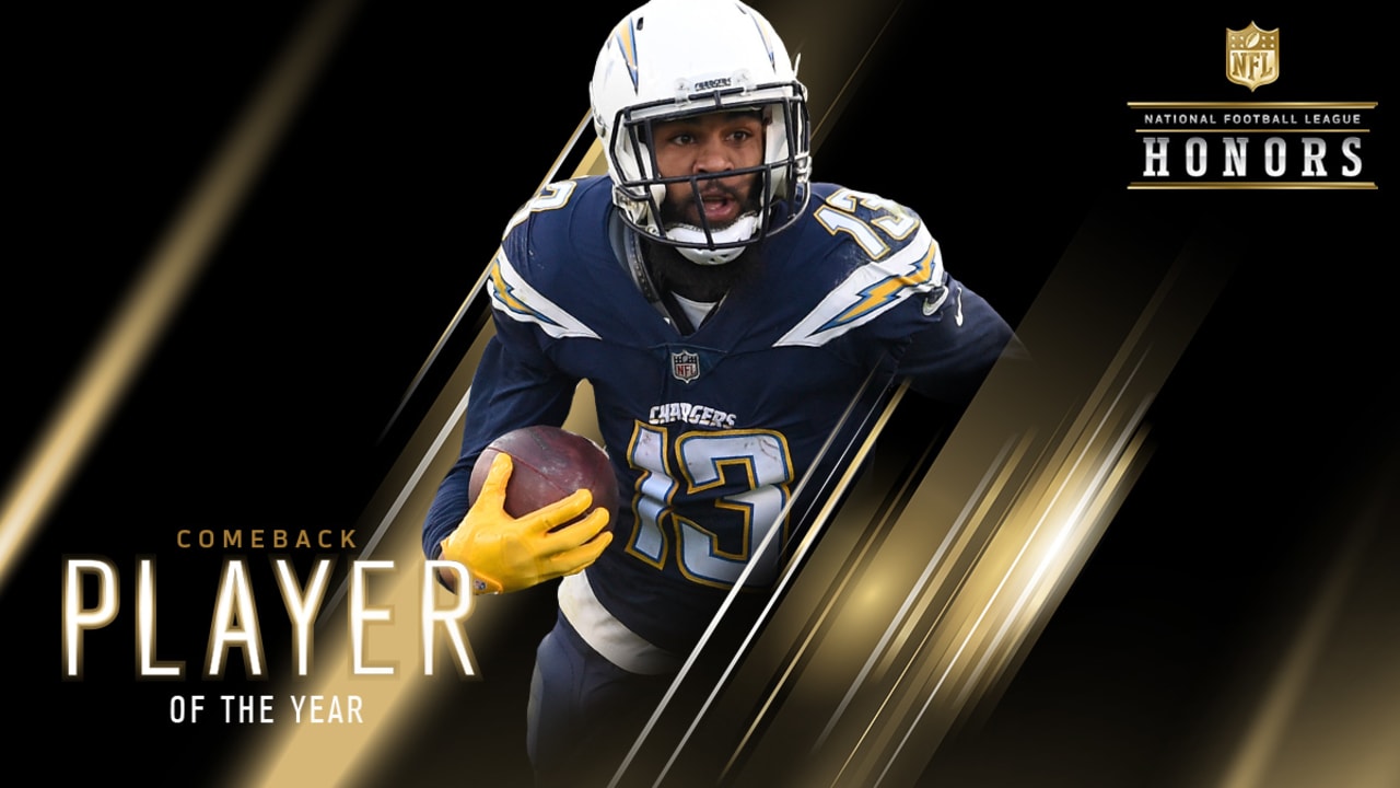 Keenan Allen named NFL Comeback Player of Year