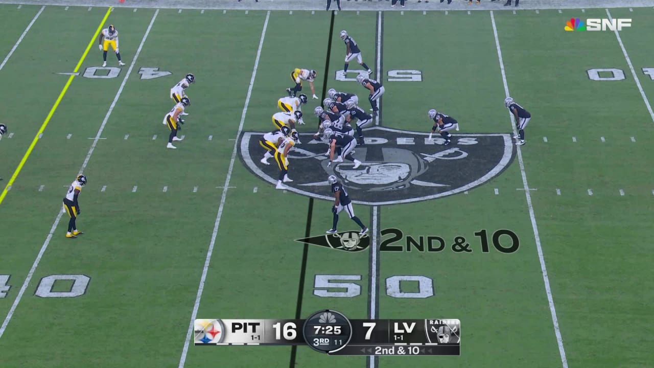 Las Vegas Raiders (18) Vs. Pittsburgh Steelers (23) Post Game GIF